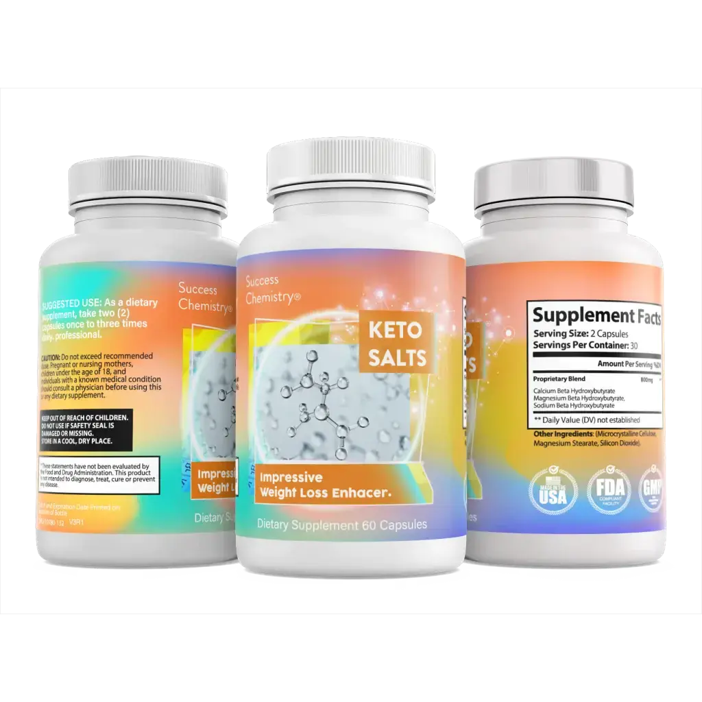 Keto Salts from Success Chemistry Fast, Deep Ketosis and Weight Loss - Success Chemistry
