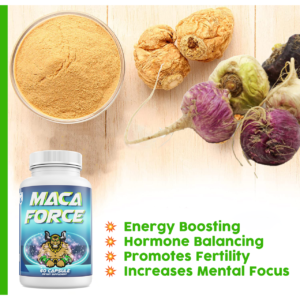 Maca Force Organic Root Supplement with Red, Black, and Yellow Maca by Success Chemistry - 60 Capsules - Image 4