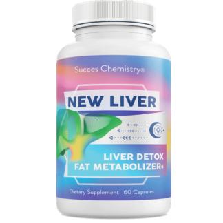 Success Chemistry Liver Cleanse Pills - Main Bottle. The image features a single bottle of the Liver Cleanse Pills supplement, showcasing its design and emphasizing its liver detoxification and health-supporting properties.