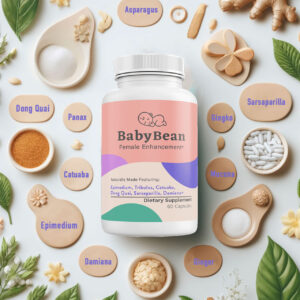 BabyBean Female Fertility Support Supplement - Natural Non-GMO Conception Aid & Reproductive Health Support for Women, Hormone Balance & Prenatal Wellness - Image 5