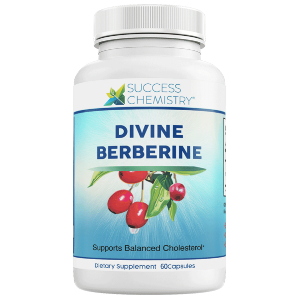 Berberine Supplement for Weight Loss and Blood Sugar Management by Success Chemistry - 60 Capsules