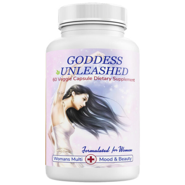 Goddess Unleashed - Mood and Beauty Best Daily Women's Multivitamin - 60 Capsules