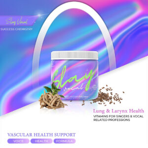 Slay Vocal Complete - Advanced Lung & Larynx Health Support for Singers - 60 Capsules - Image 2