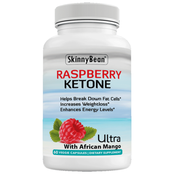 Raspberry Ketone Ultra - Potent Fat Burner with African Mango, Green Tea, Apple Cider Vinegar - Natural Weight Loss Supplement for Enhanced Metabolism and Energy Boost - 60 Capsules