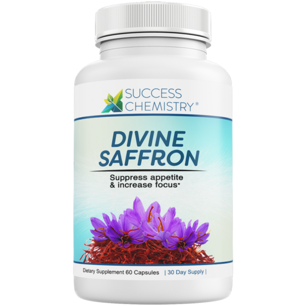 Saffron Extract Pure for Metabolism and All-Natural Appetite Suppression by Success Chemistry - 60 Capsules