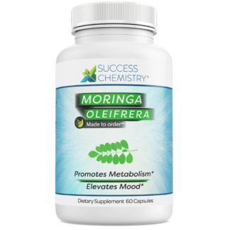 Moringa Oleifera Supplement by Success Chemistry - 800mg Natural Leaf Extract for Energy, Joint Health, and Sleep Quality - 60 Capsules