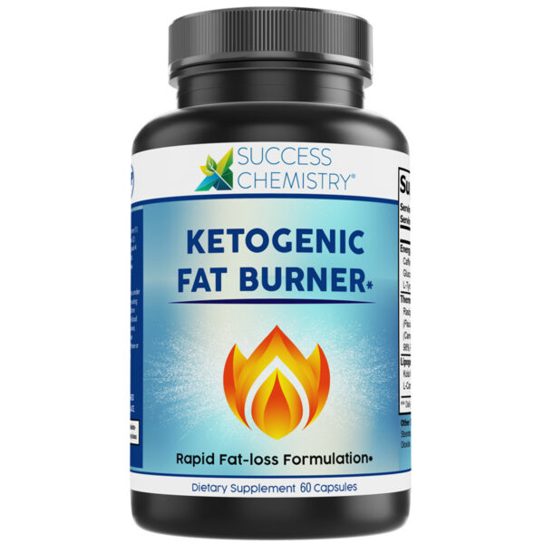 Keto Diet Pills - Advanced Ketosis Fat Burner & Weight Loss Supplement with Energy and Focus Blend - Caffeine, Raspberry Ketones, Yohimbe, and Green Tea Extract - 60 Capsules